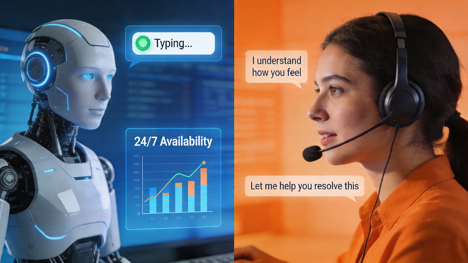 AI vs Human Customer Service: Which Is Better? TechMkit